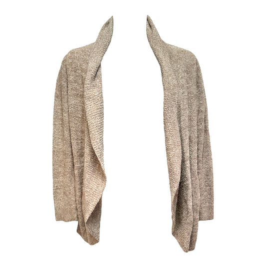 Sweater Cardigan By Barefoot Dreams In Taupe, Size: S