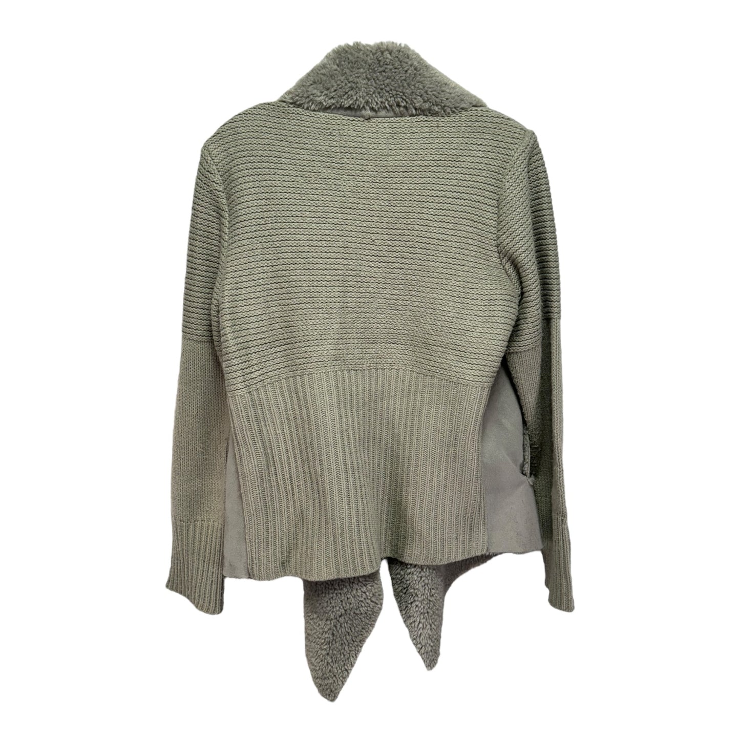 Sweater Cardigan By Luii In Grey, Size: M