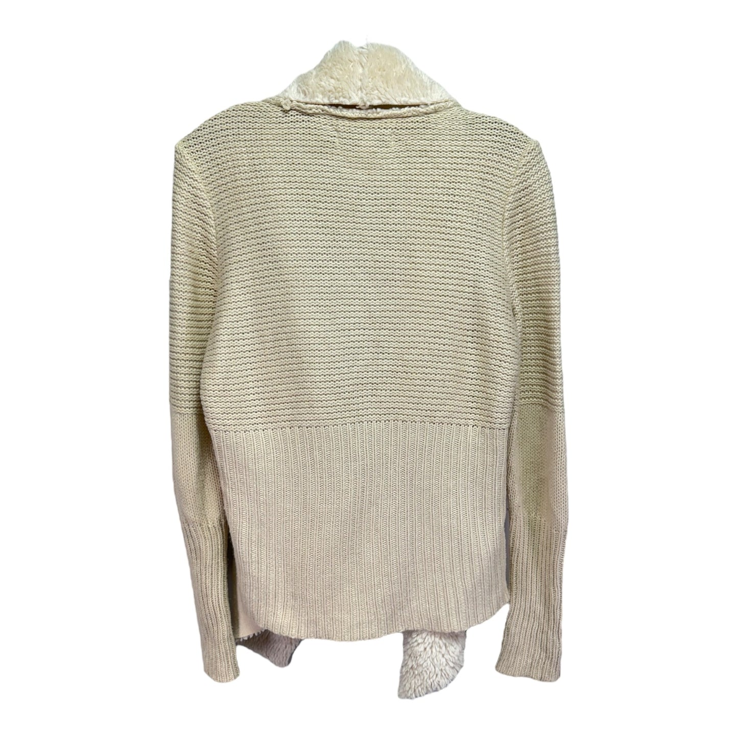 Sweater Cardigan By John + Jenn In Cream, Size: S