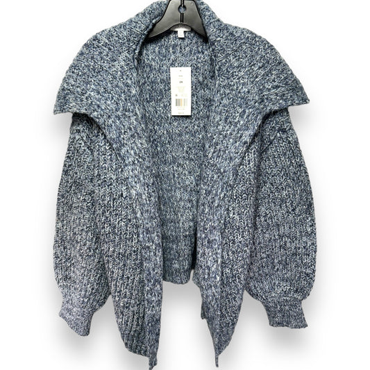 Sweater Cardigan By True Craft In Blue, Size: 2x