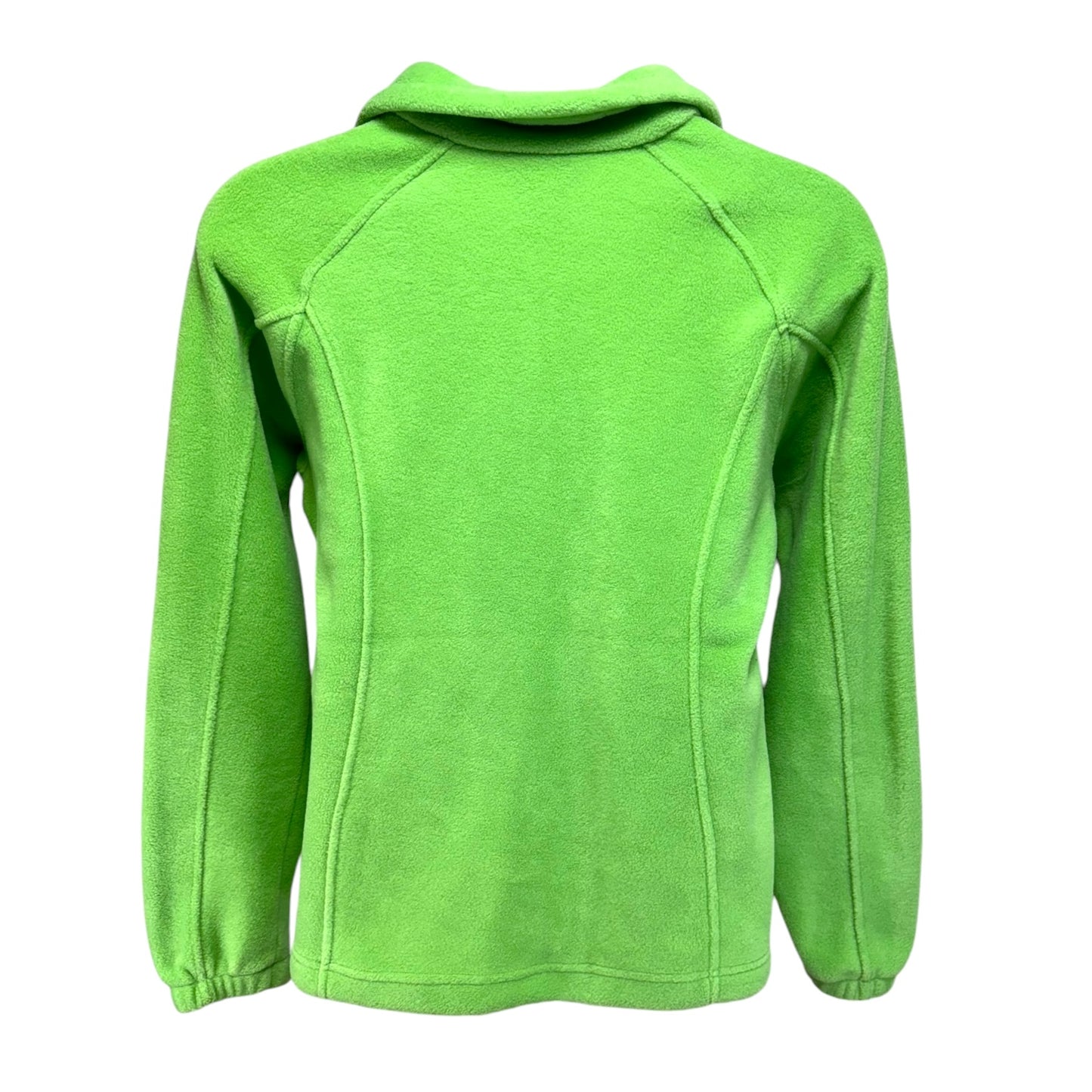 Full Zip Fleece Jacket By Columbia In Green, Size: XL