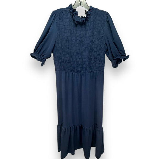 Dress Casual Maxi By Maggy London In Navy, Size: 10