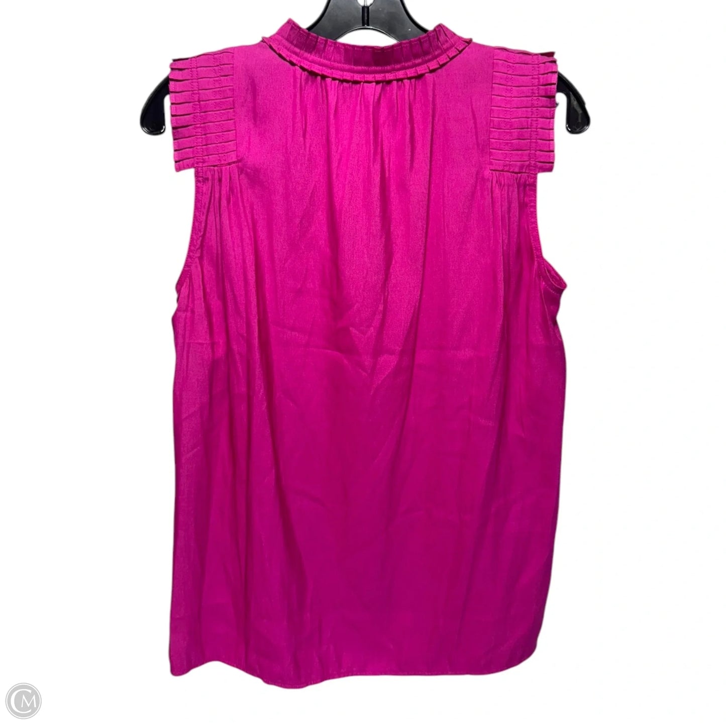 Top Sleeveless By Loft In Pink, Size: S