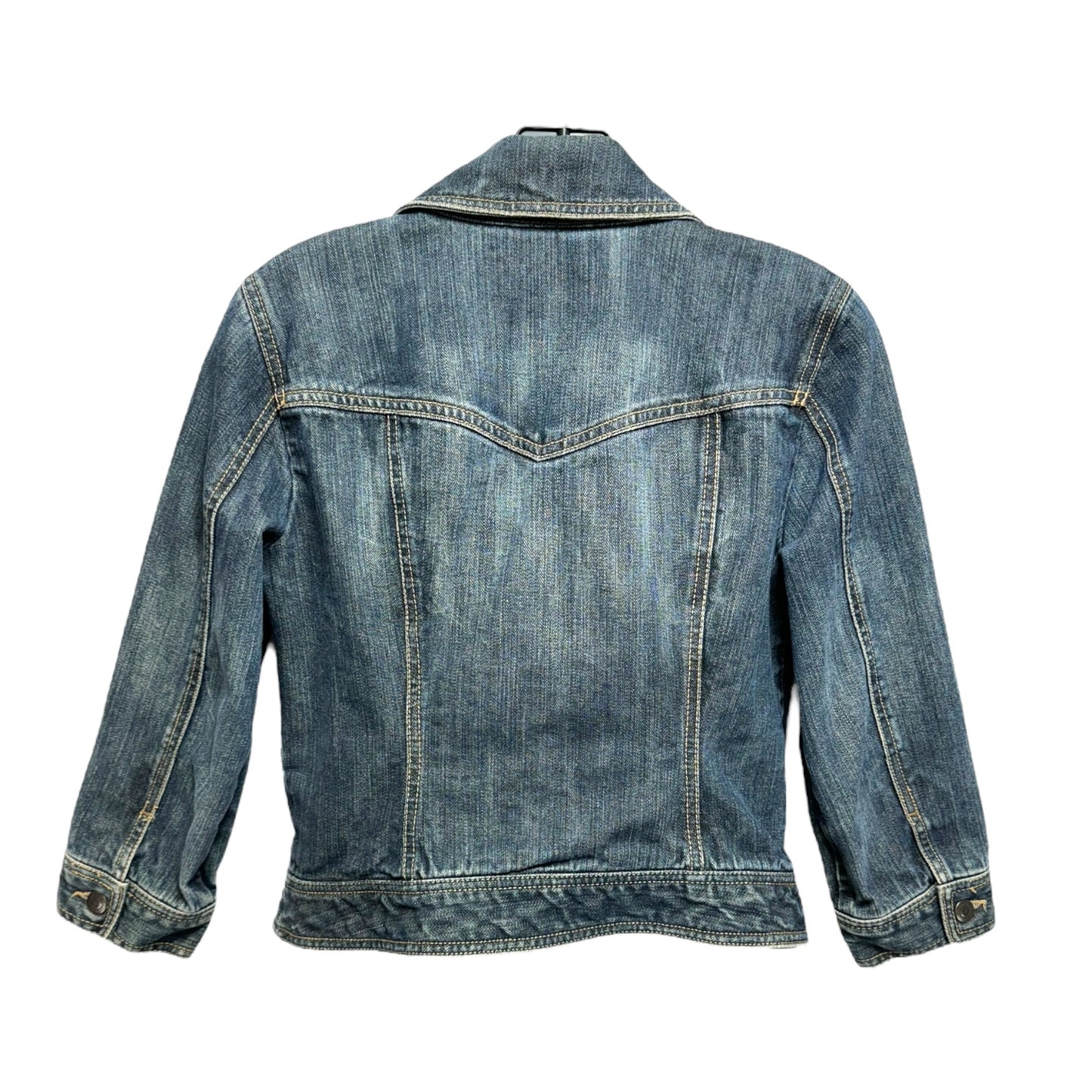 Jacket Denim By Loft In Blue Denim, Size: 4