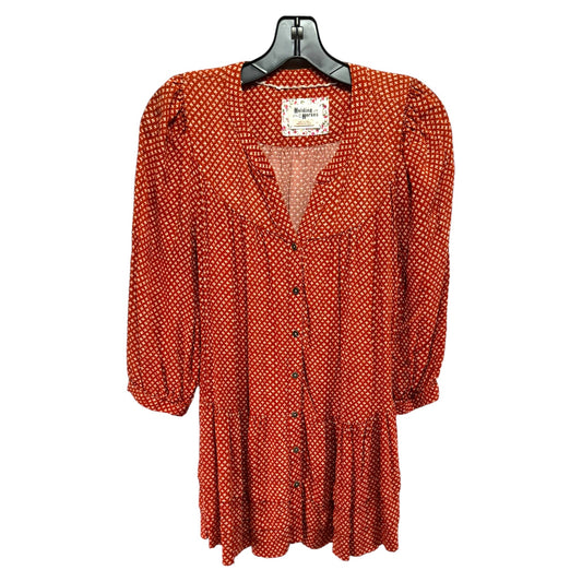 Tunic Long Sleeve By Holding Horses In Orange, Size: Xs