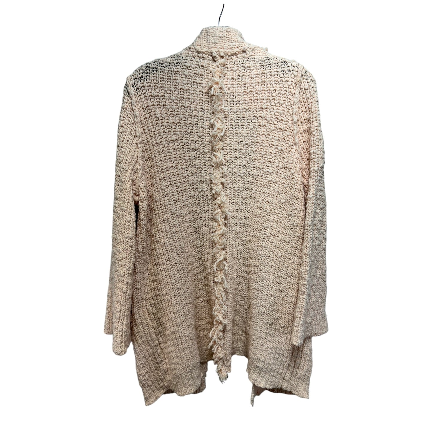 Sweater Cardigan By Free People In Peach, Size: Xs