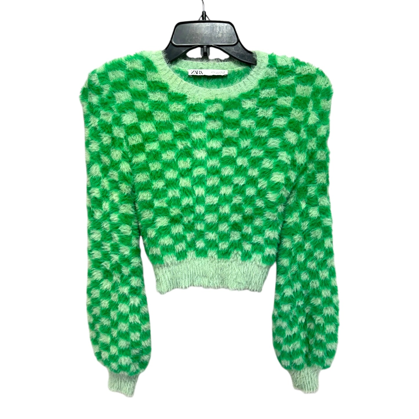 Sweater By Zara In Green, Size: S