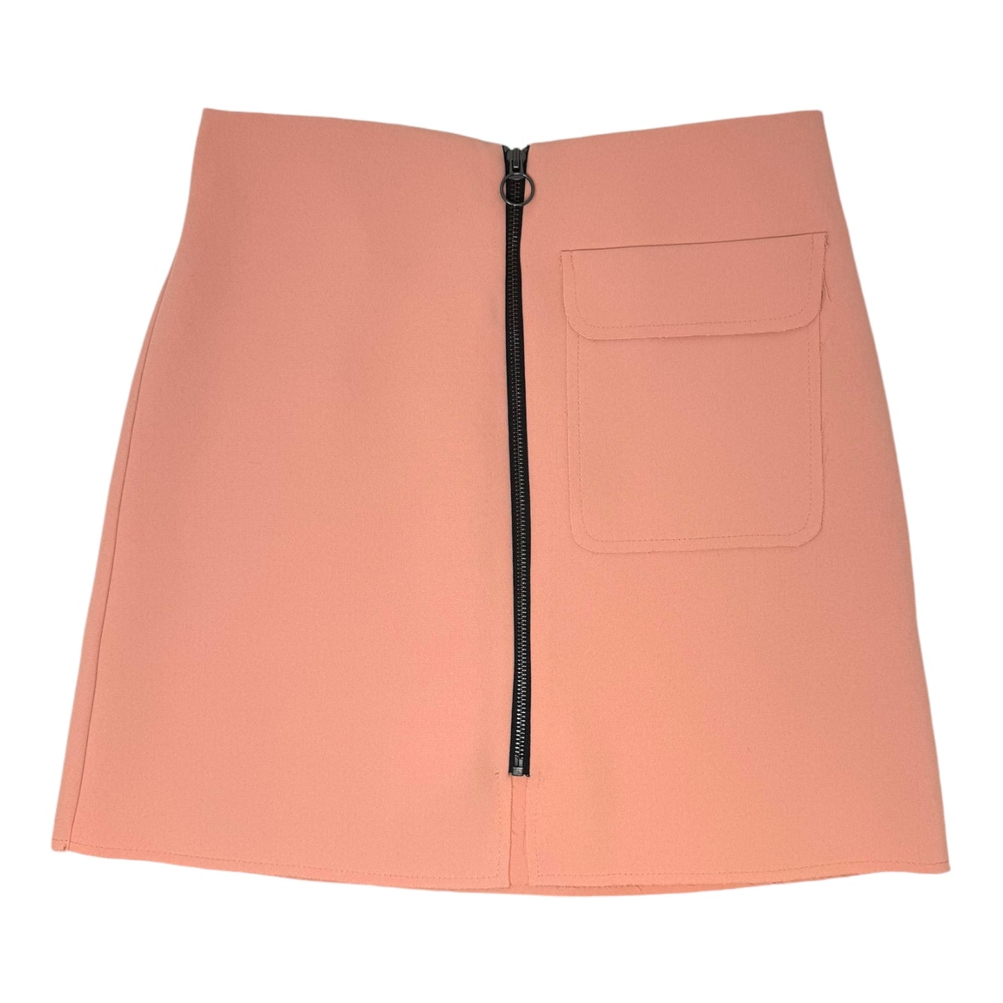 Skirt Mini & Short By Top Shop In Peach, Size: 4 tall