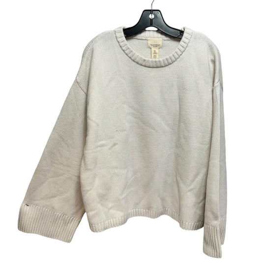 Sweater Cashmere By H&M In Cream, Size: S