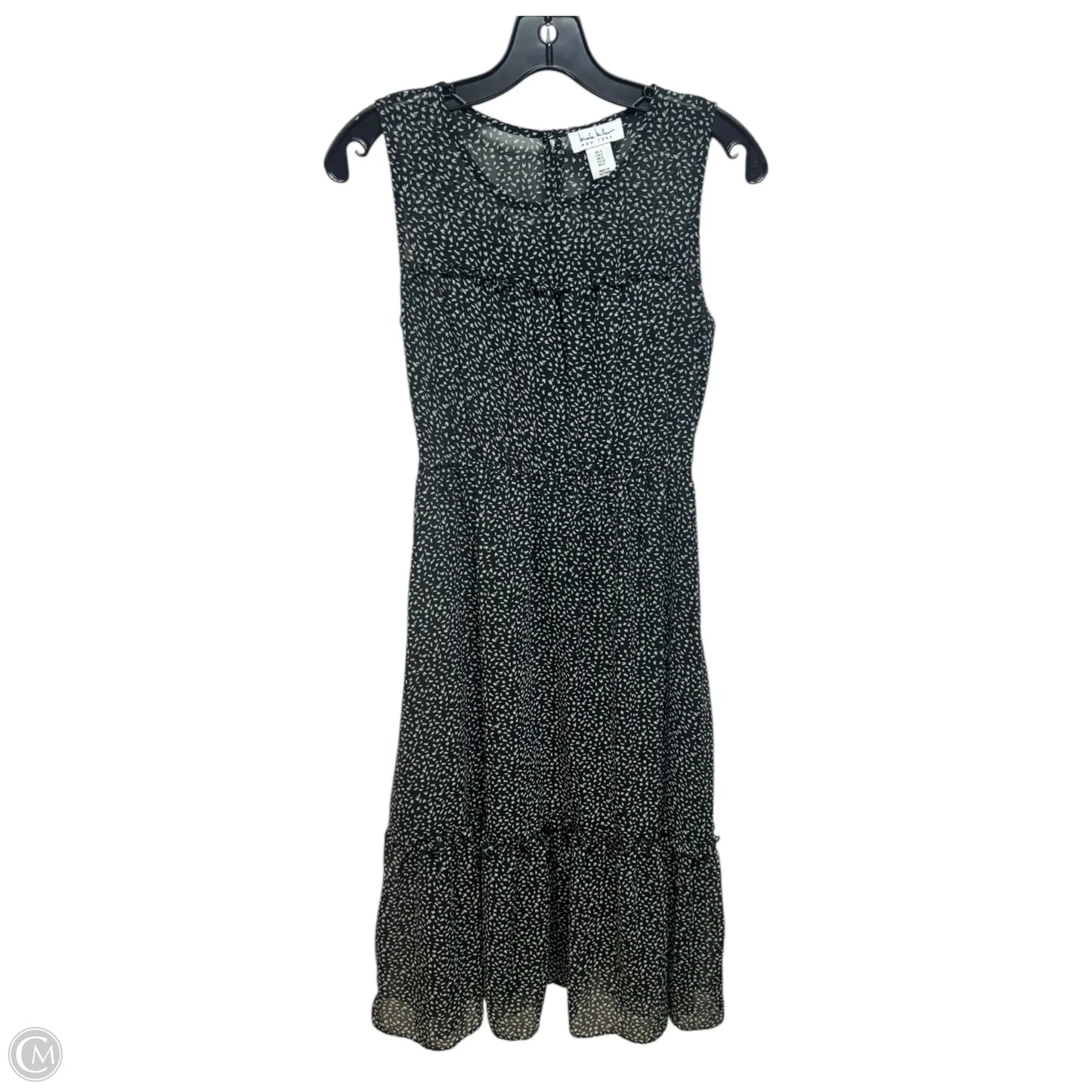 Dress Casual Maxi By Nicole Miller In Black & White, Size: 2