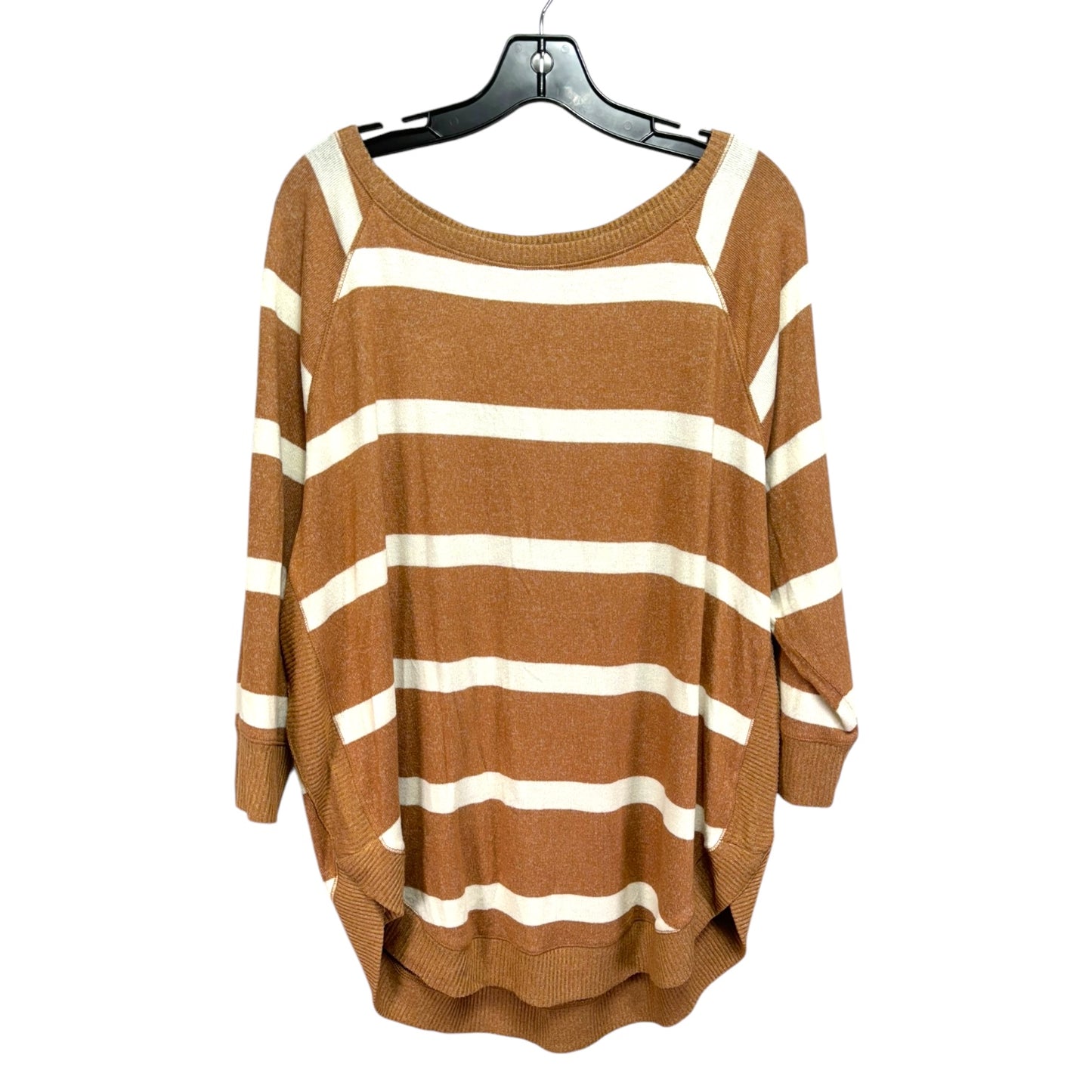 Sweater By Maurices In Striped Pattern, Size: Xl