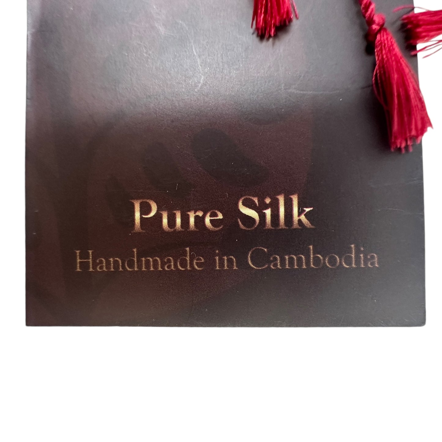 The Diamond Luxury Silk Scarf By Artisans Angkor