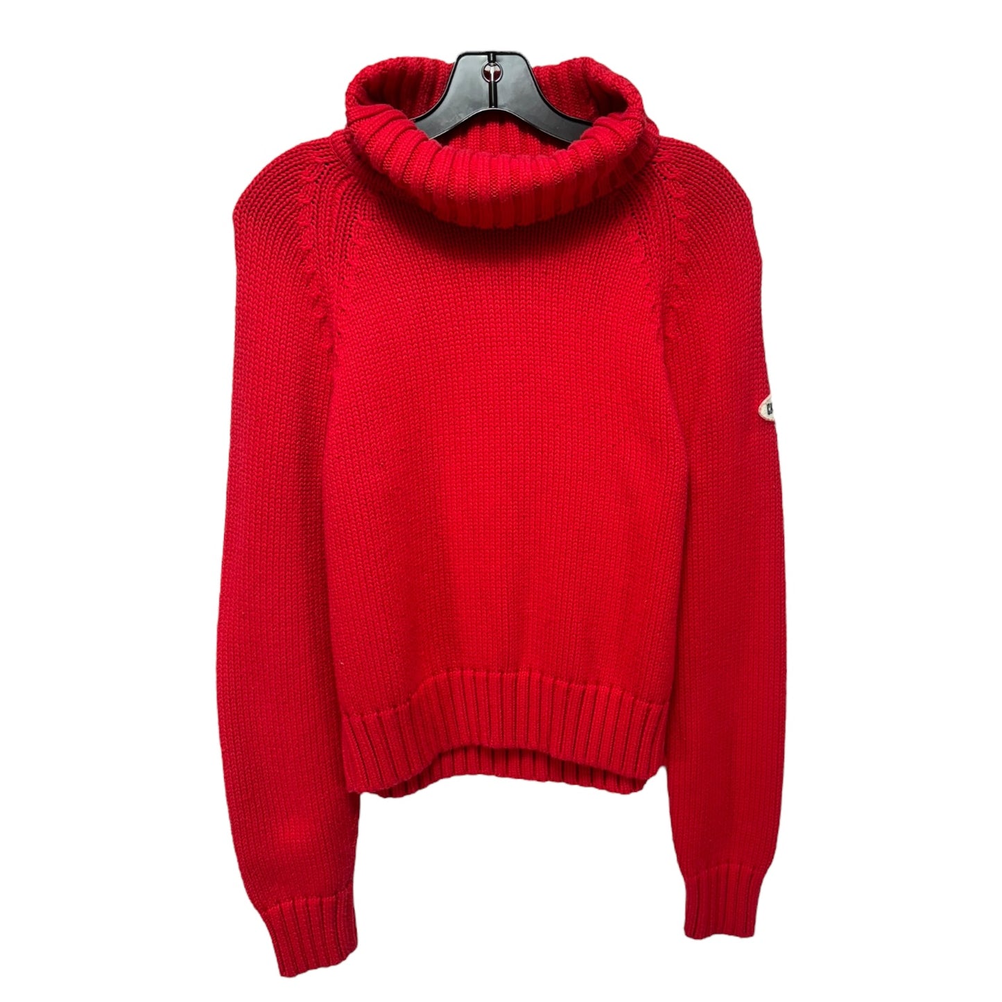 Sweater By Calvin Klein In Red, Size: M