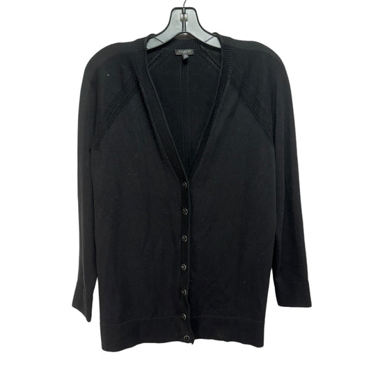 Sweater Cardigan By Talbots In Black, Size: Petite  M