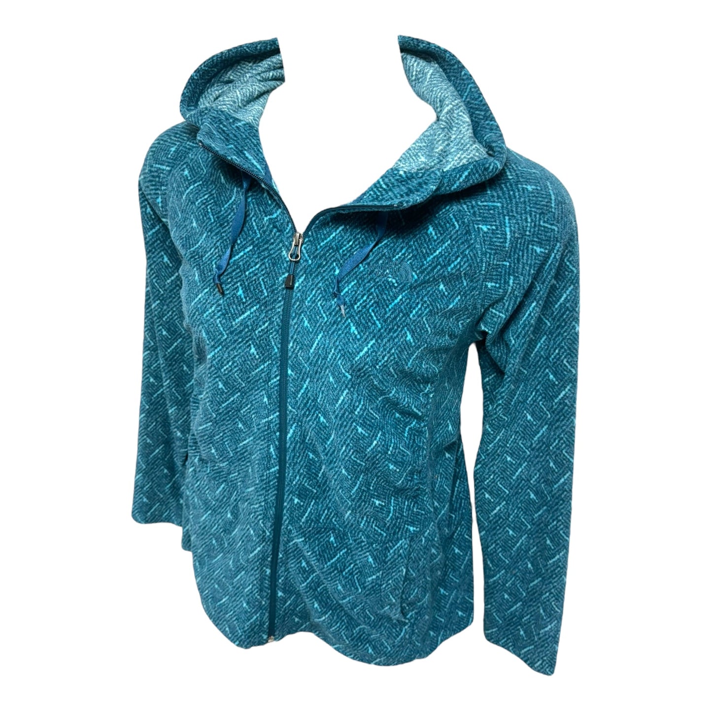 Jacket Fleece By The North Face In Teal, Size: L