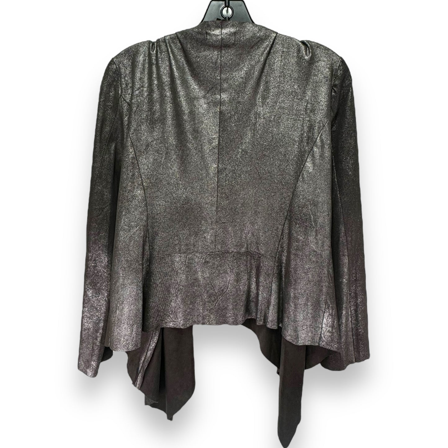 Cardigan By Democracy In Silver, Size: M