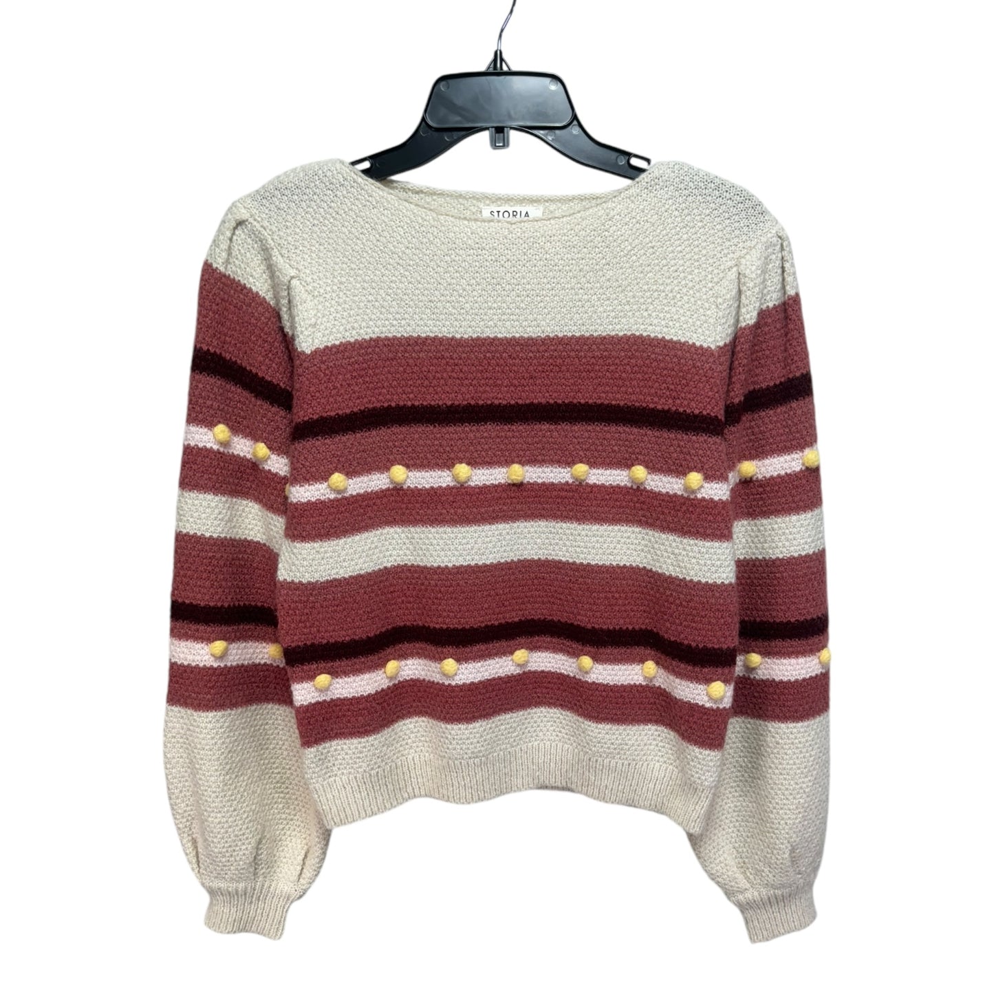 Sweater By Storia In Striped Pattern, Size: S