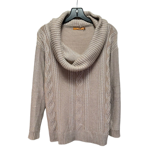 Sweater By Belldini In Taupe, Size: S