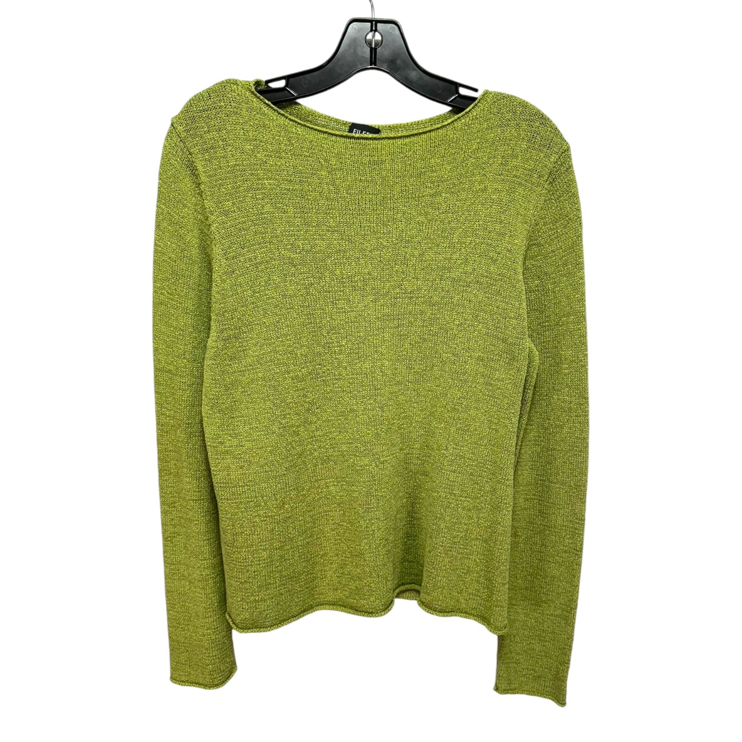 Silk Sweater By Eileen Fisher In Green, Size: M