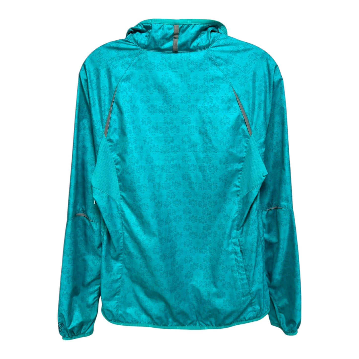 Jacket Windbreaker By Rei In Aqua, Size: M