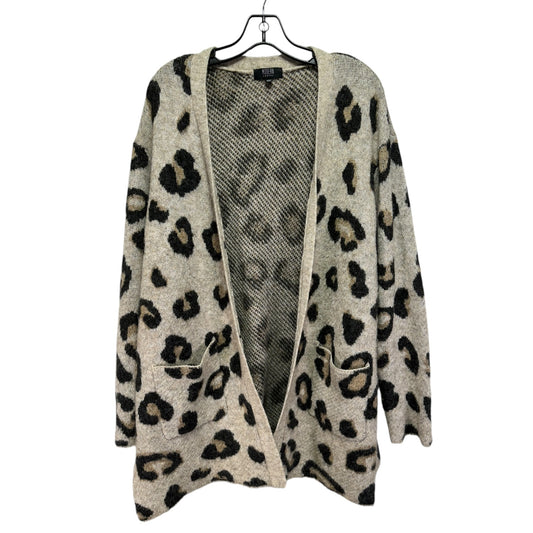 Sweater Cardigan By Unbranded In Animal Print, Size: XXS