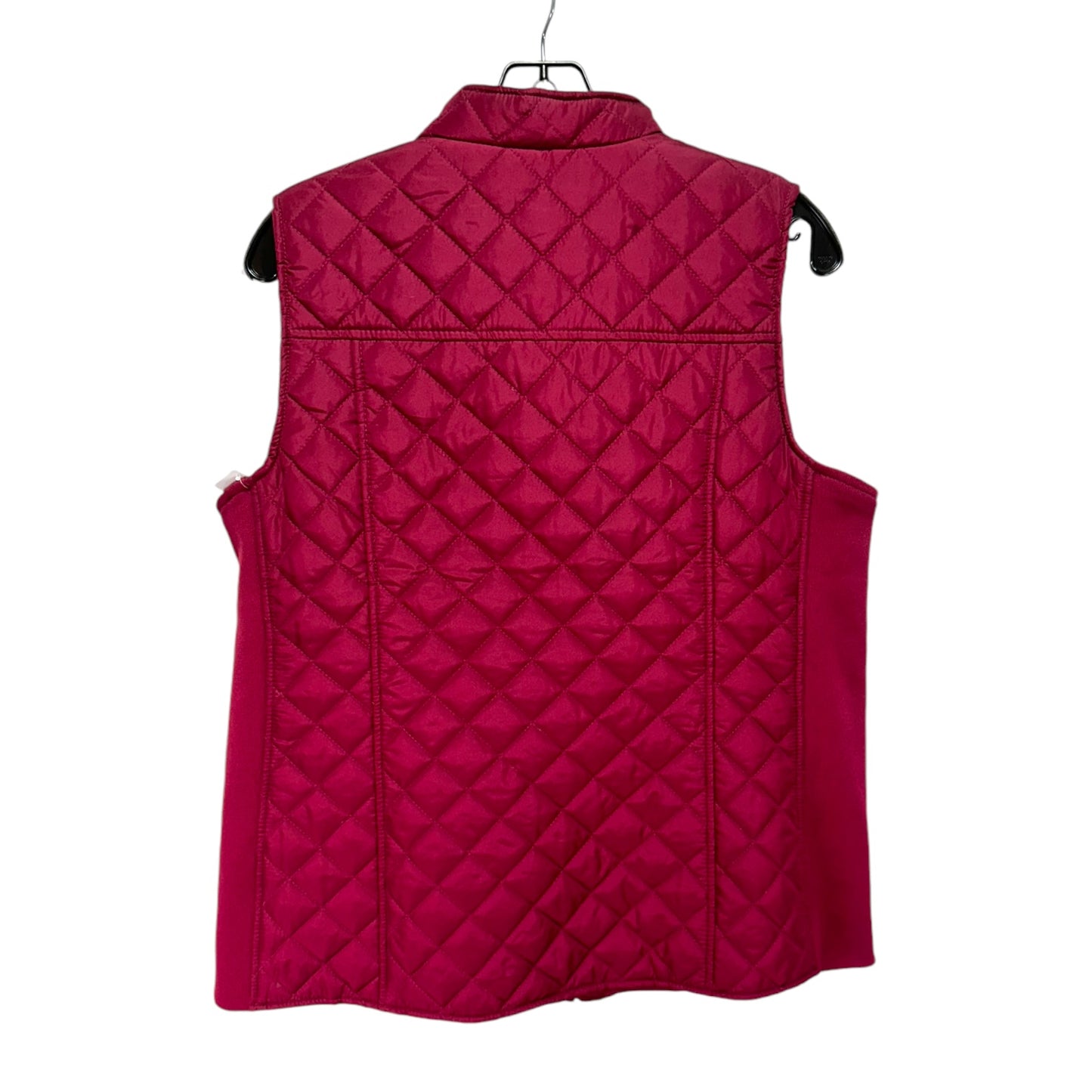 Vest Puffer & Quilted By Kim Rogers In Red, Size: M