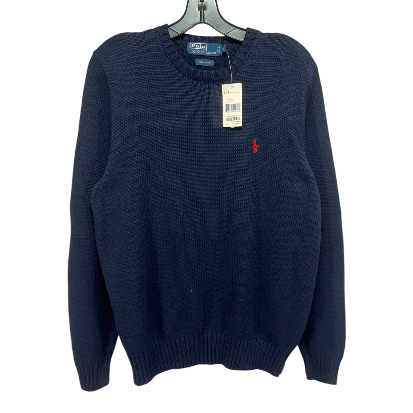 Sweater By Polo Ralph Lauren In Navy, Size: M