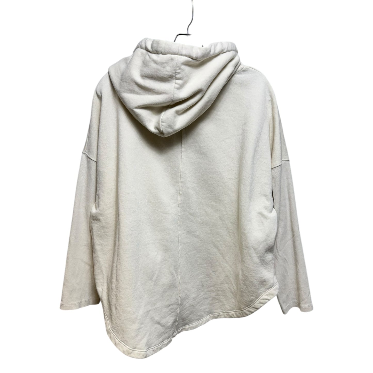 Sweatshirt Hoodie By Saturday/sunday In Cream, Size: Xl