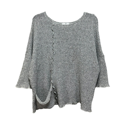 Sweater By Vine Street In Grey, Size: L