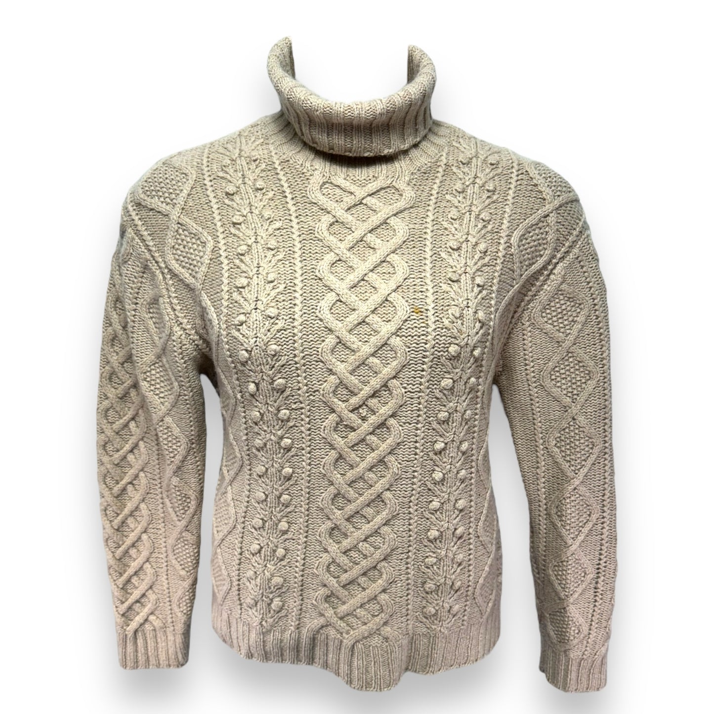 Sweater Cashmere By mariele white In Tan, Size: L