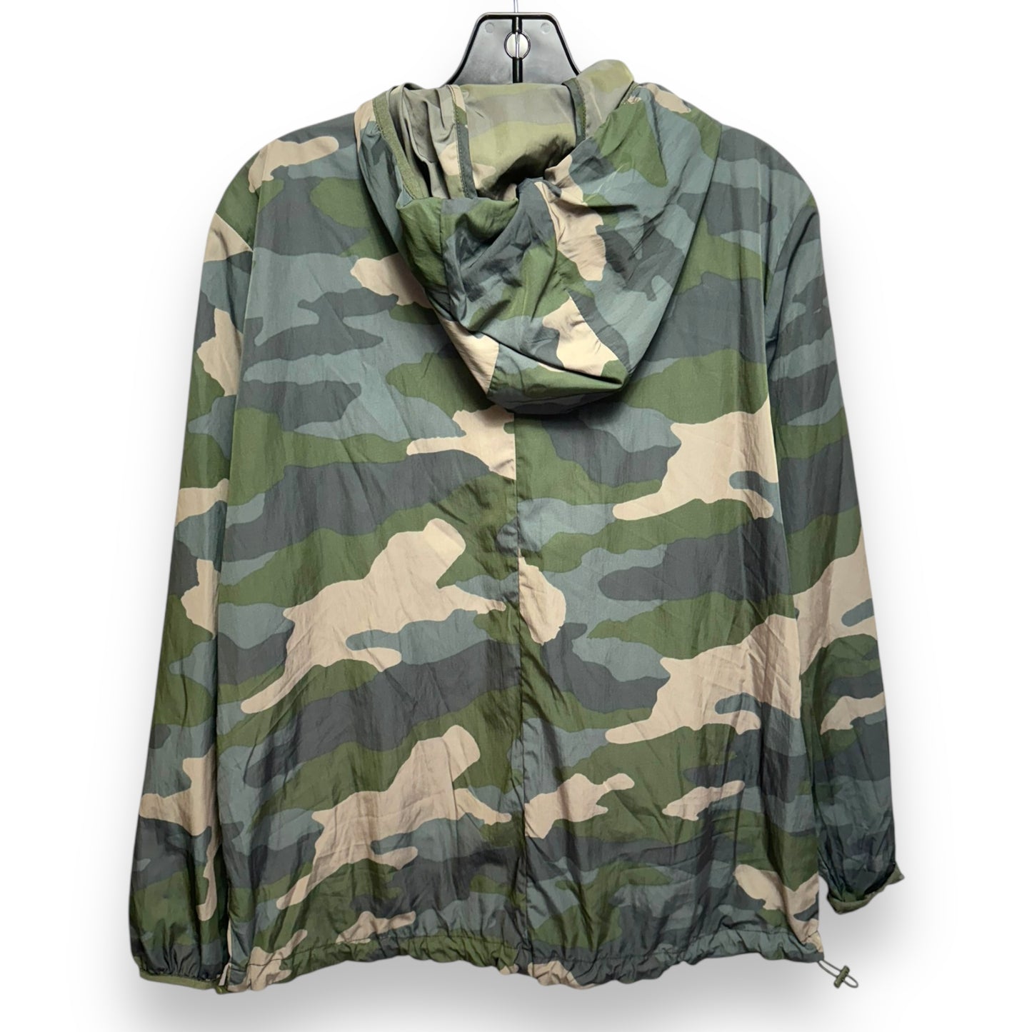 Jacket Windbreaker By Aerie In Camouflage Print, Size: Xs