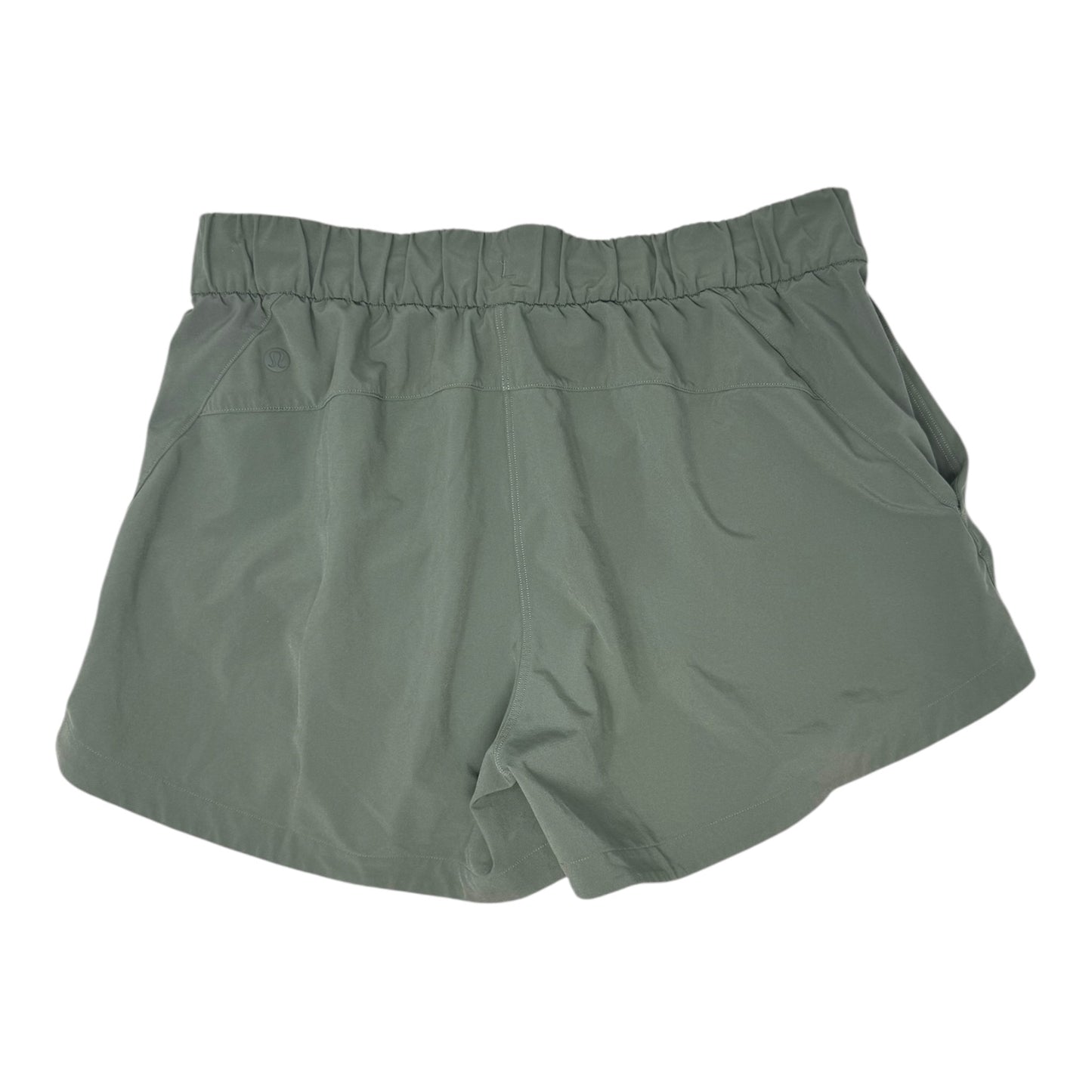 Athletic Shorts By Lululemon In Green, Size: 6