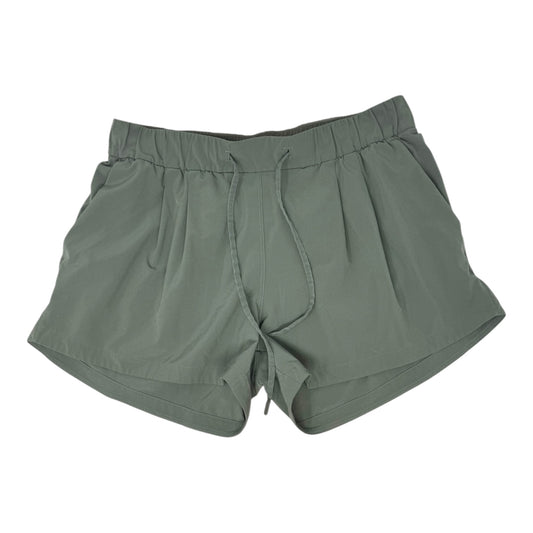 Athletic Shorts By Lululemon In Green, Size: 6