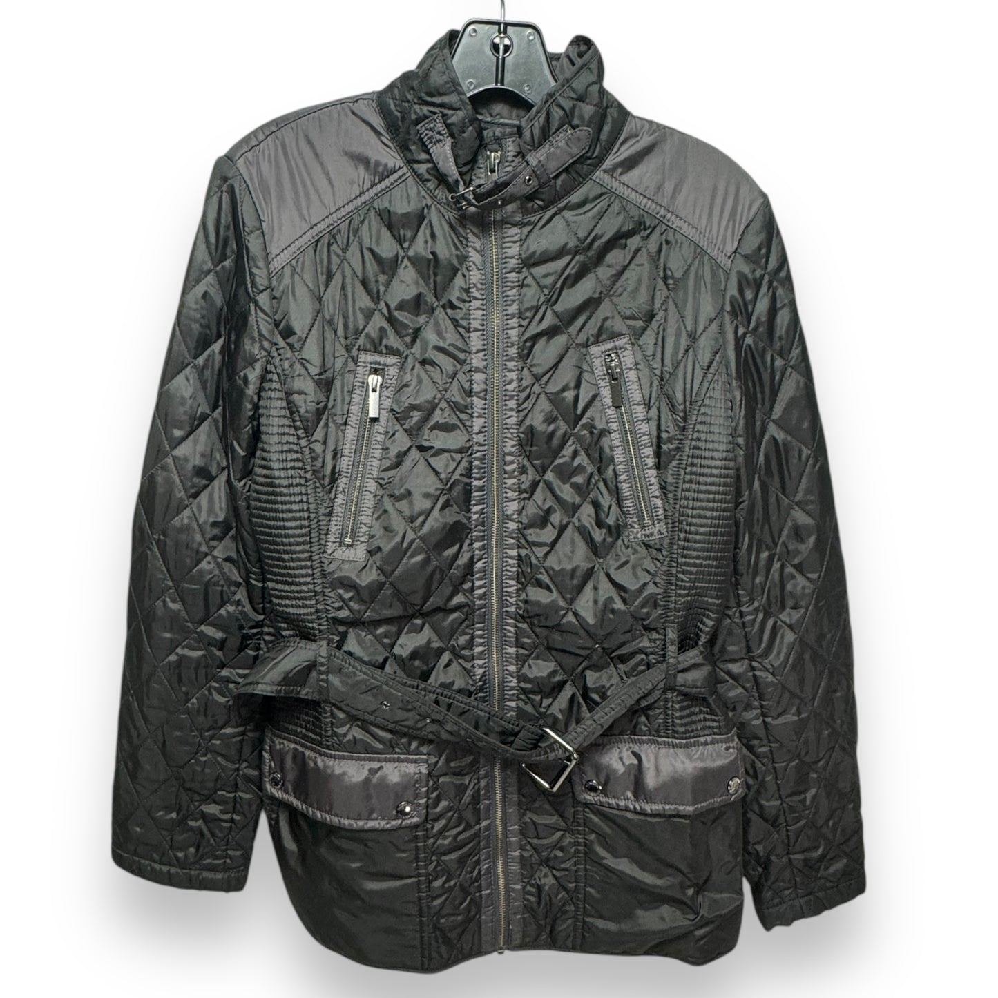 Coat Puffer & Quilted By Banana Republic In Black, Size: L