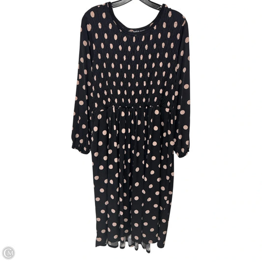 Dress Casual Midi By Torrid In Polkadot Pattern, Size: 2x