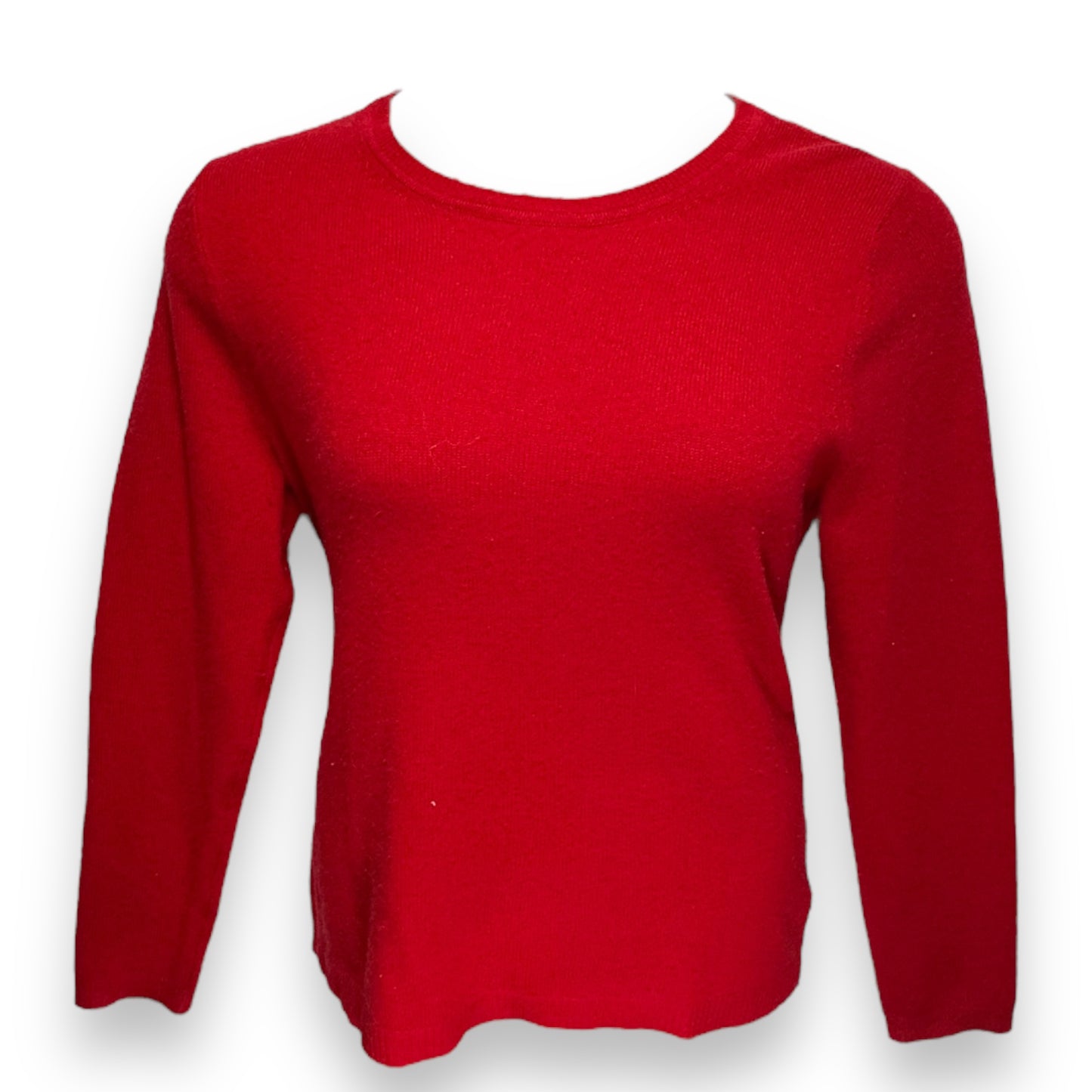 Sweater Cashmere By T Tahari In Red, Size: Xl