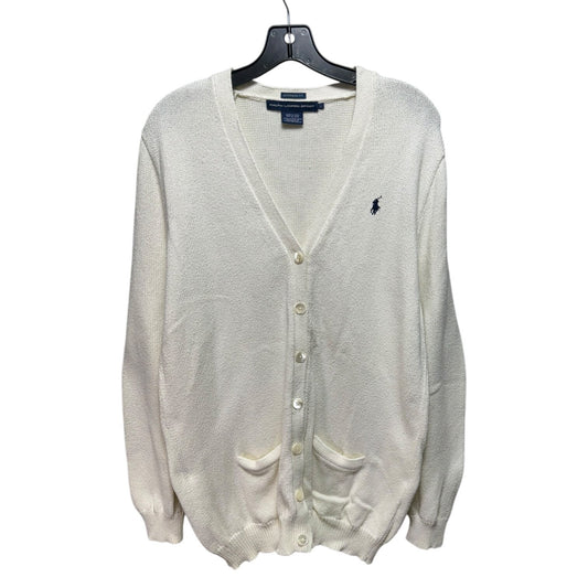 Boyfriend Fit Logo Sweater Cardigan By Ralph Lauren  Size: L