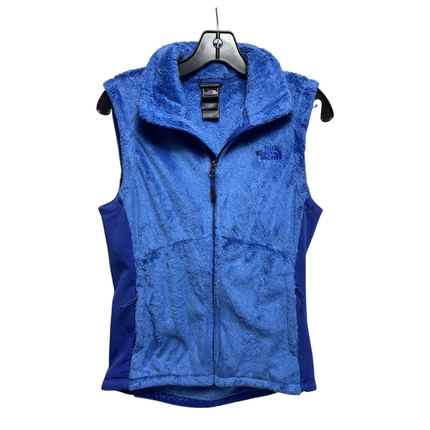 Vest Faux Fur & Sherpa By The North Face In Blue, Size: M