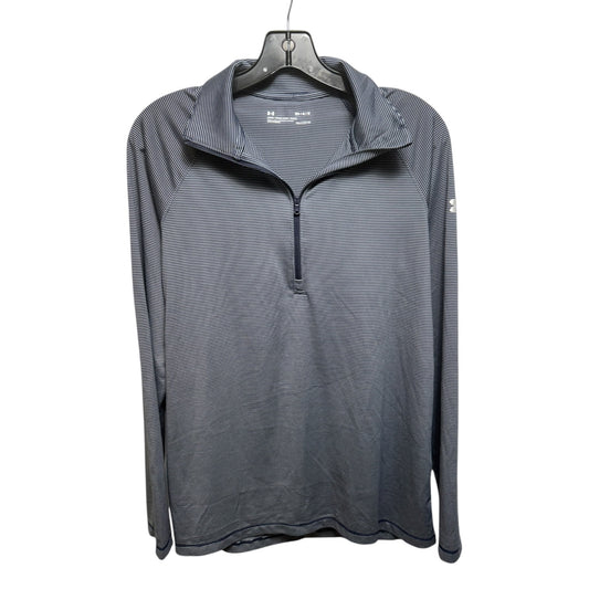 Athletic Top Long Sleeve Collar By Under Armour  Size: M