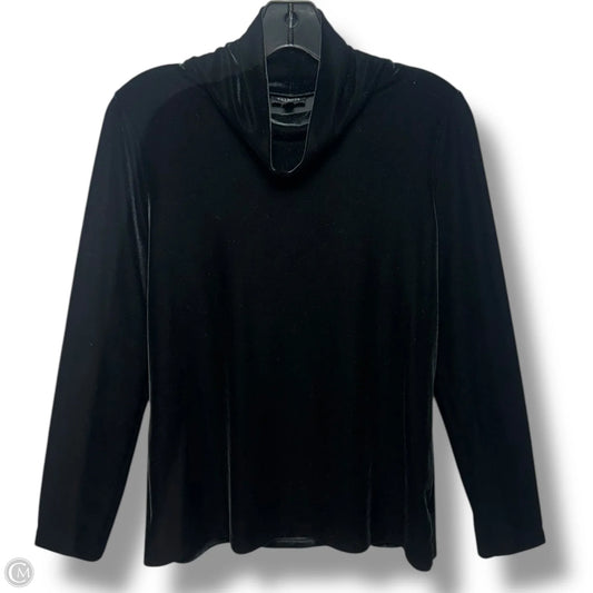 Top Long Sleeve By Talbots In Black, Size: M