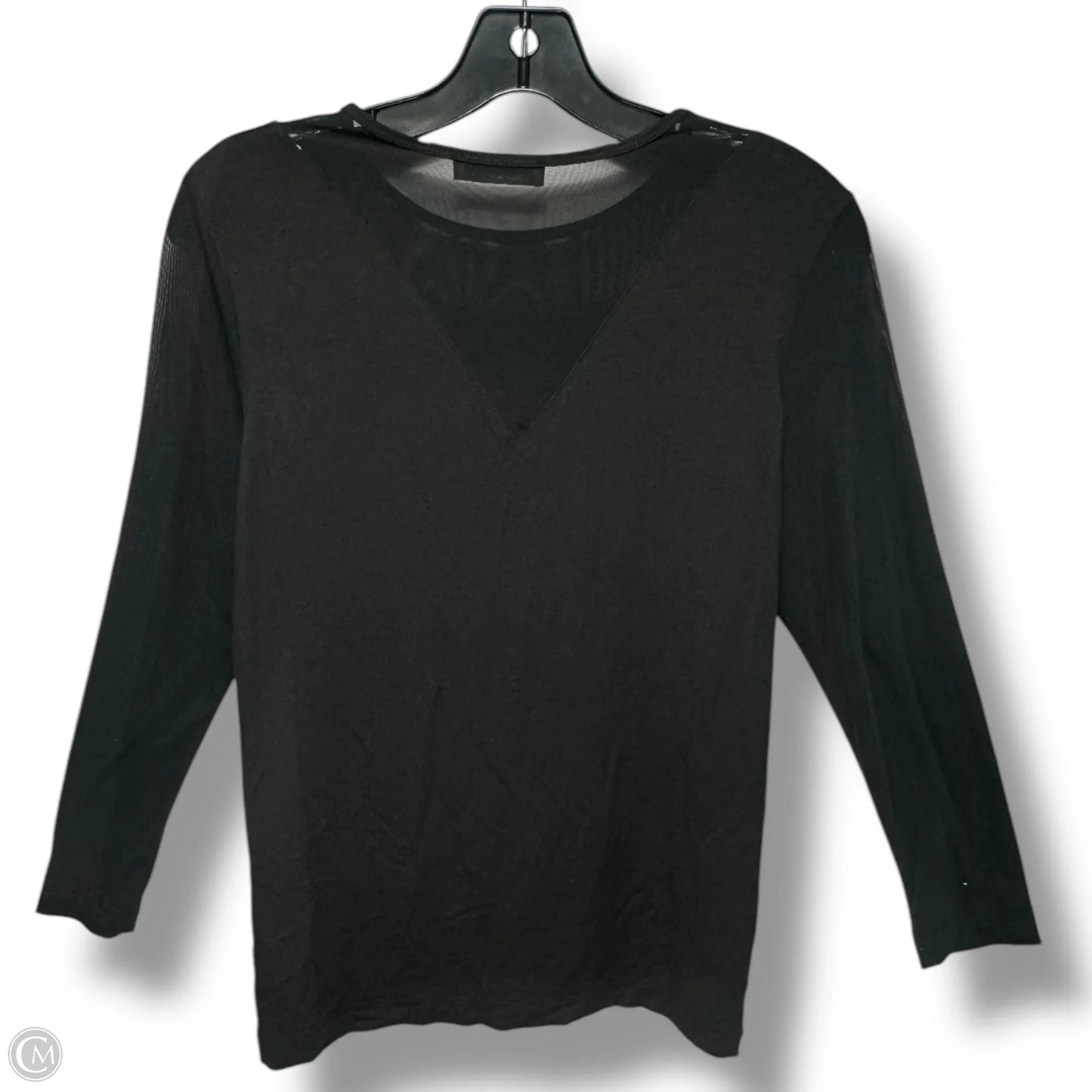 Top Long Sleeve By anatomie In Black, Size: M