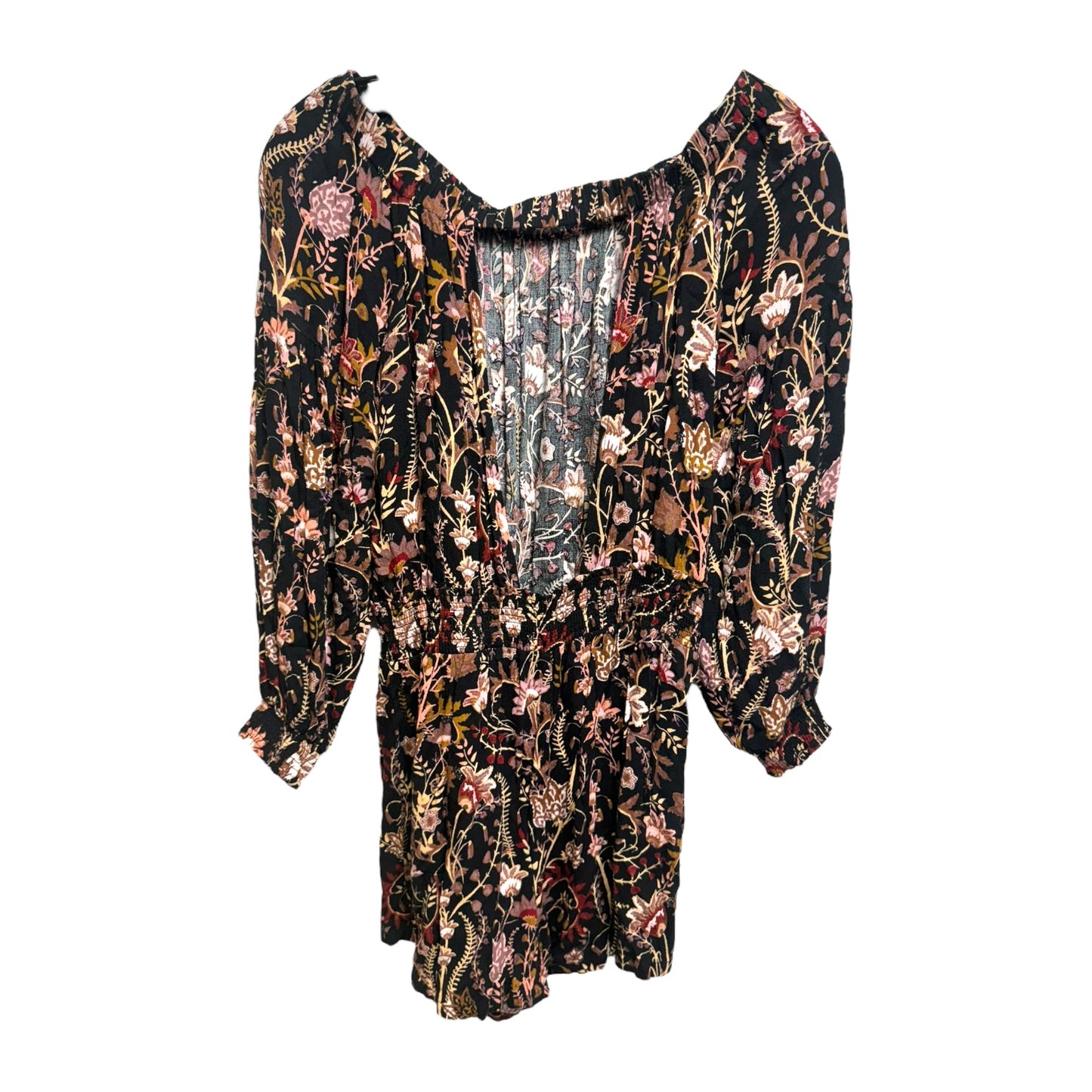 Pretty and Free Off the Shoulder Romper By Free People In Multi-colored, Size: S