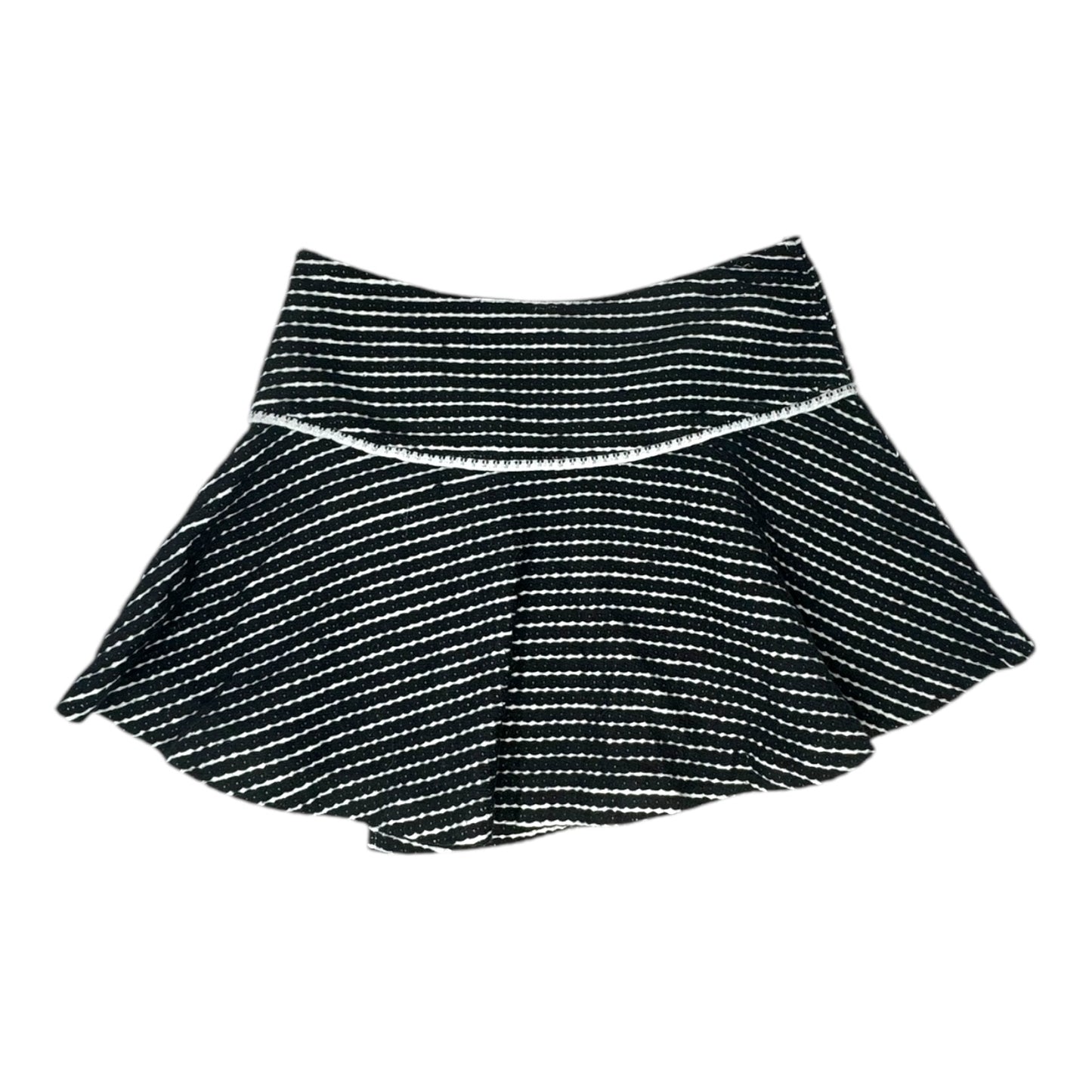 Bento Mini Skirt By Free People In Black & White, Size: 8