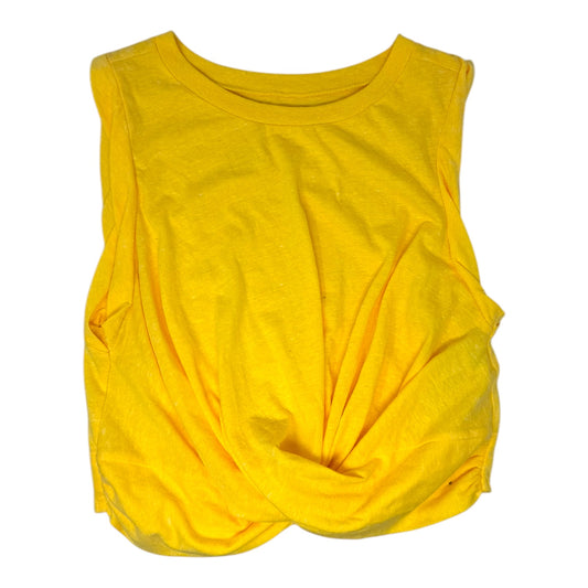 Undertow Tank Top By Free People Movement In Sunshine Yellow, Size: M