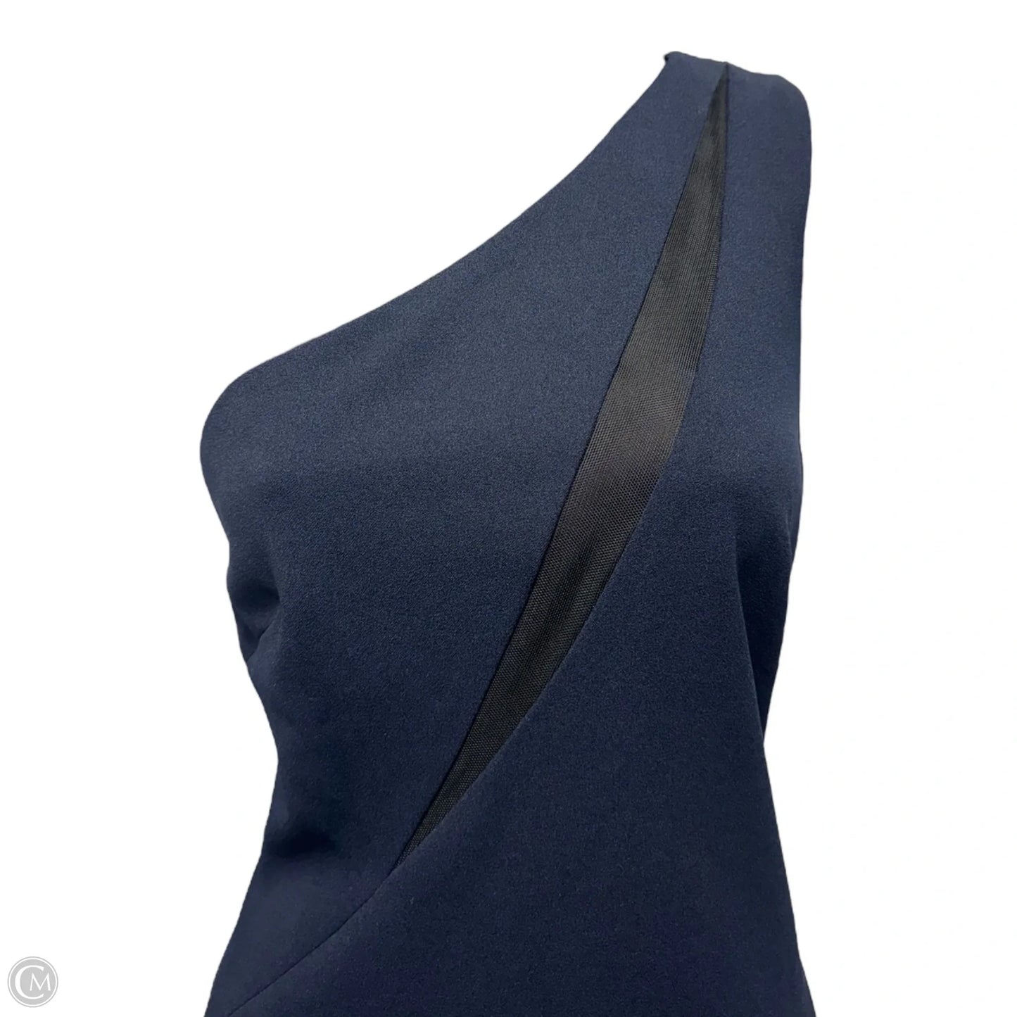 One Shoulder Dress Casual Midi By Antonio Melani In Navy, Size: 4