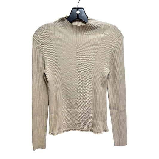 Top Long Sleeve By Tyler Boe In Cream, Size: M