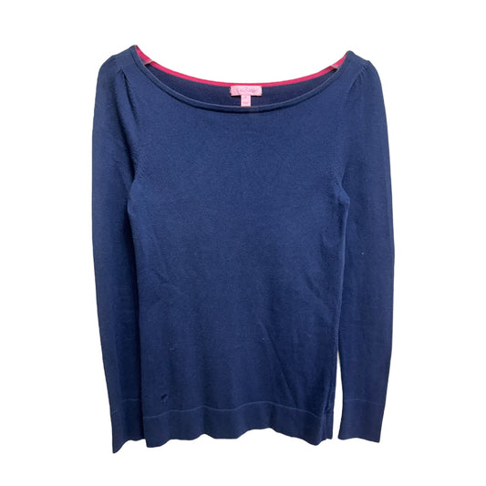 Marcy Boatneck Sweater Designer By Lilly Pulitzer In True Navy, Size: S