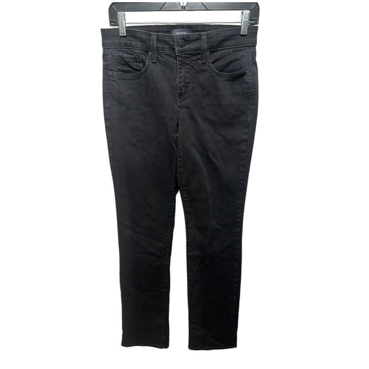 Jeans Straight By Not Your Daughters Jeans In Black Denim, Size: 2