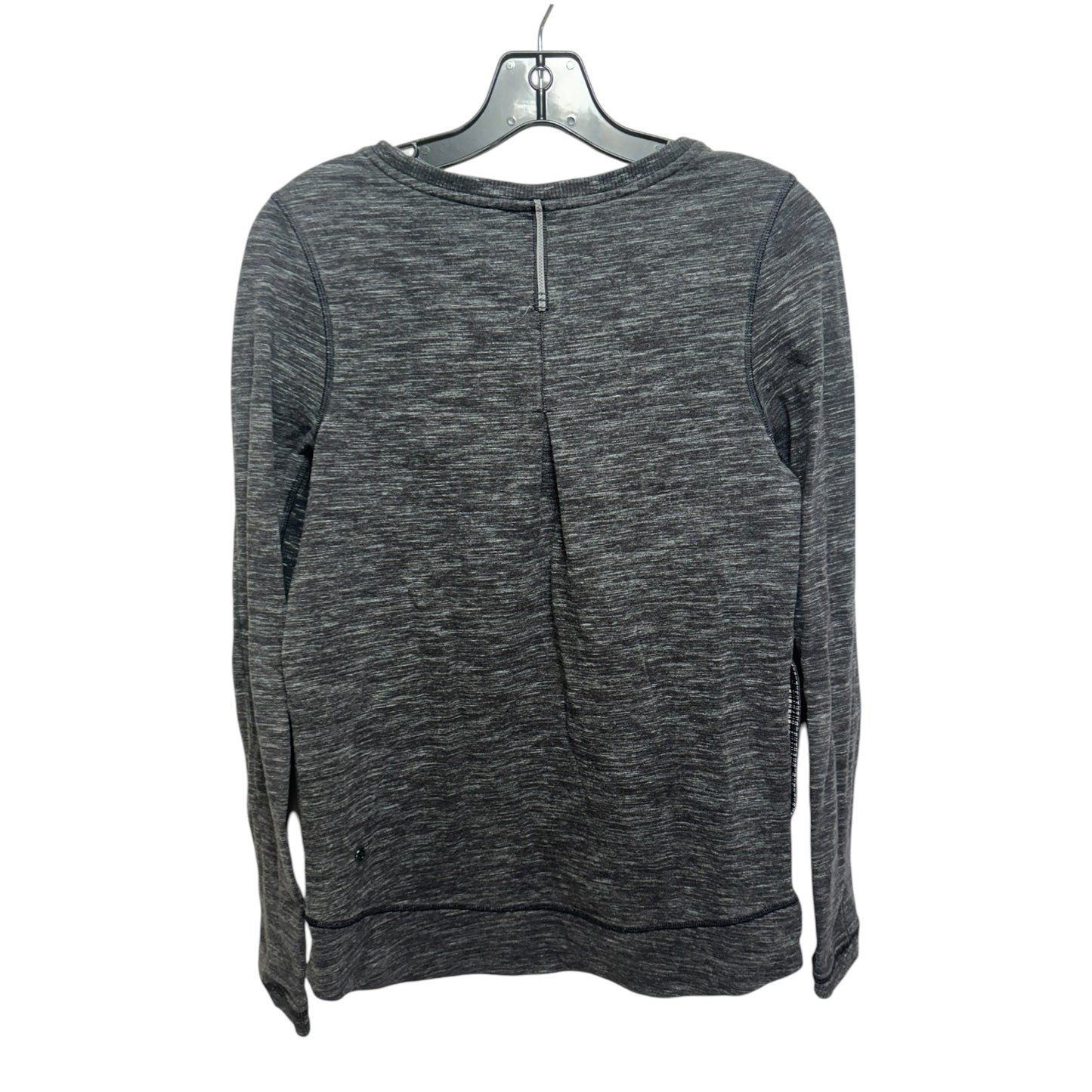 Exhalation Pullover II By Lululemon In Heathered Marled Black , Size: 6