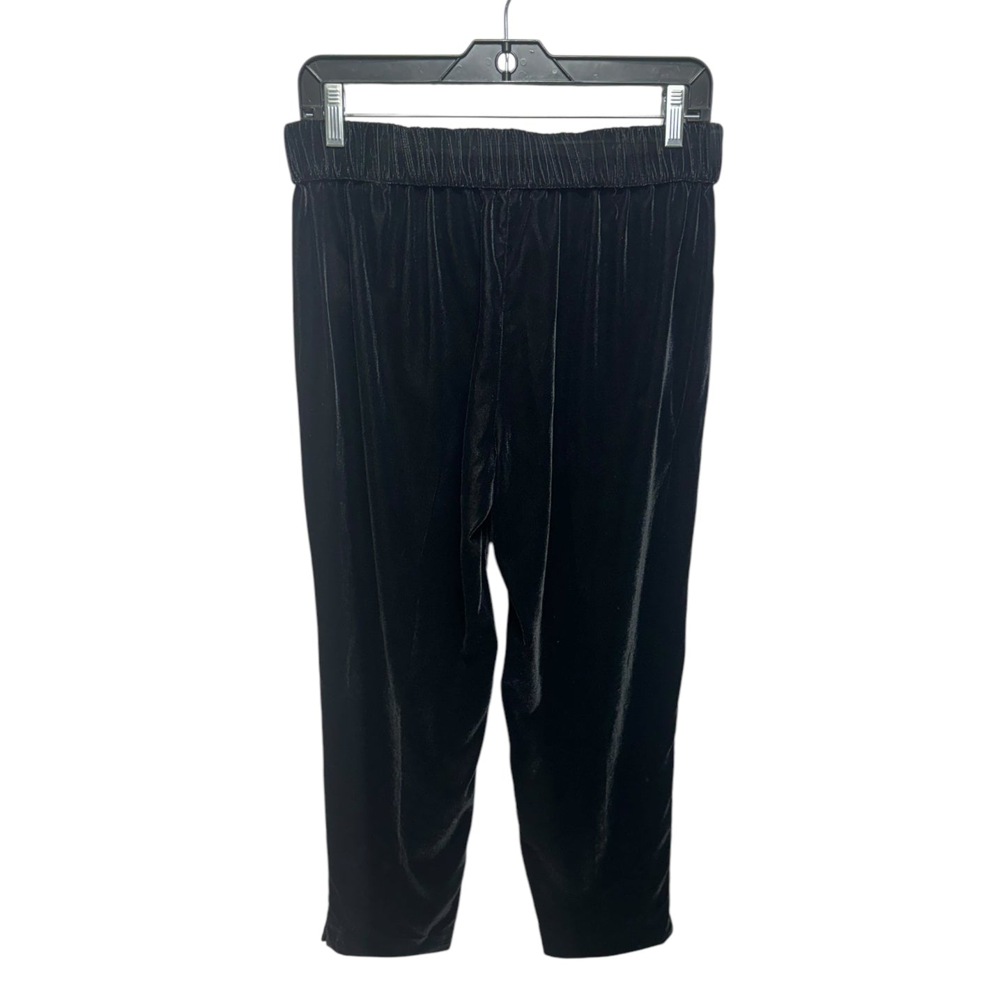 Velvet Pants Lounge By J. Crew In Black, Size: 4